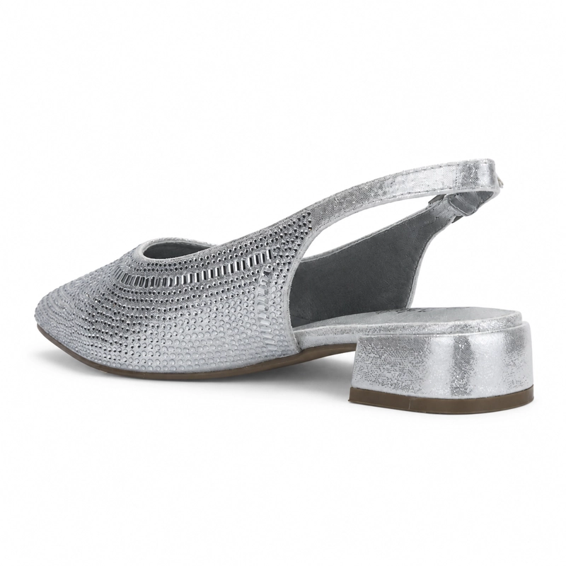 BALLERINA PLATEADO MUJER CASUAL CHALADA DIRI - 4
