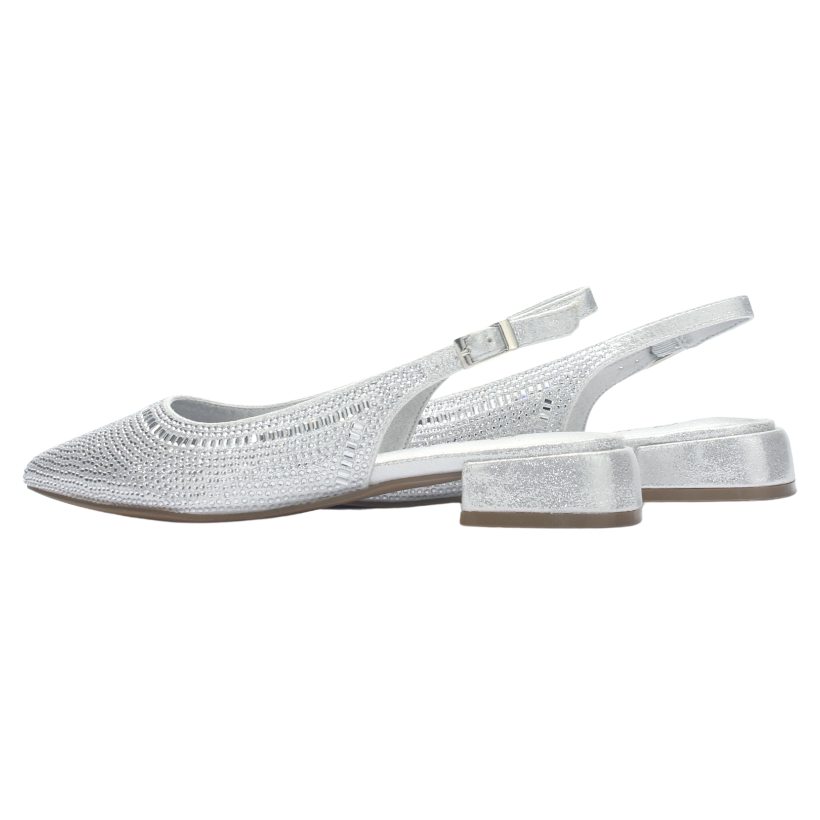 BALLERINA MUJER  CHALADA DIRI-1 PLATEADO CASUAL - 6