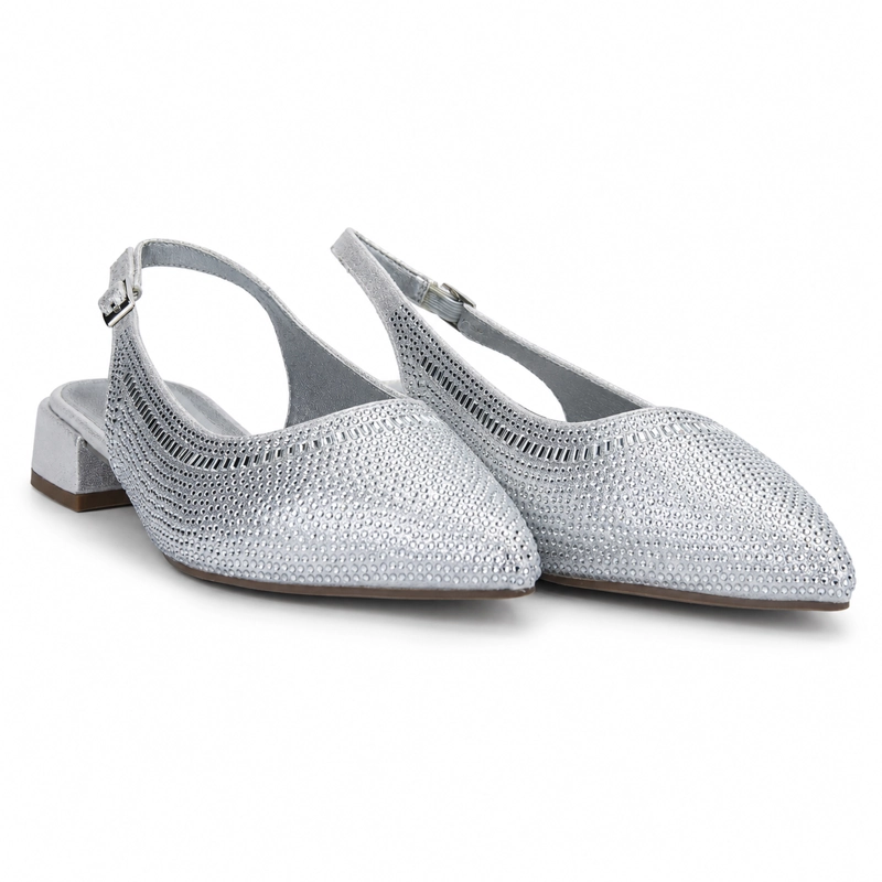 BALLERINA PLATEADO MUJER CASUAL CHALADA DIRI - 6