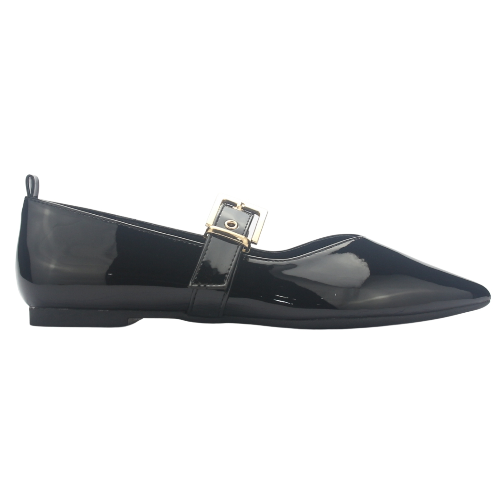 BALLERINA MUJER CHALADA MARIS-9 NEGRO CASUAL - 1