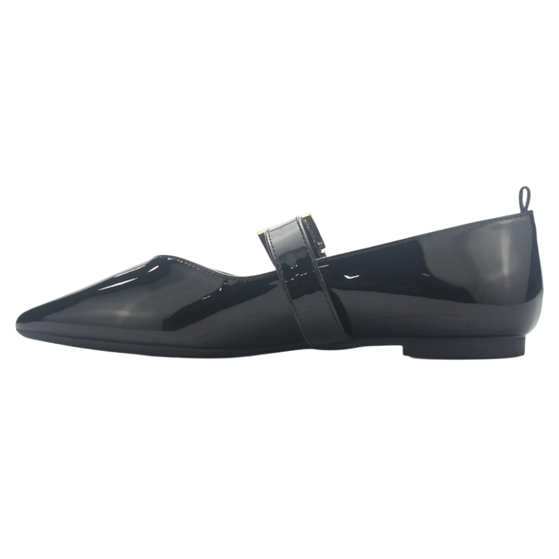 BALLERINA MUJER  CHALADA MARIS-9 NEGRO CASUAL - 2