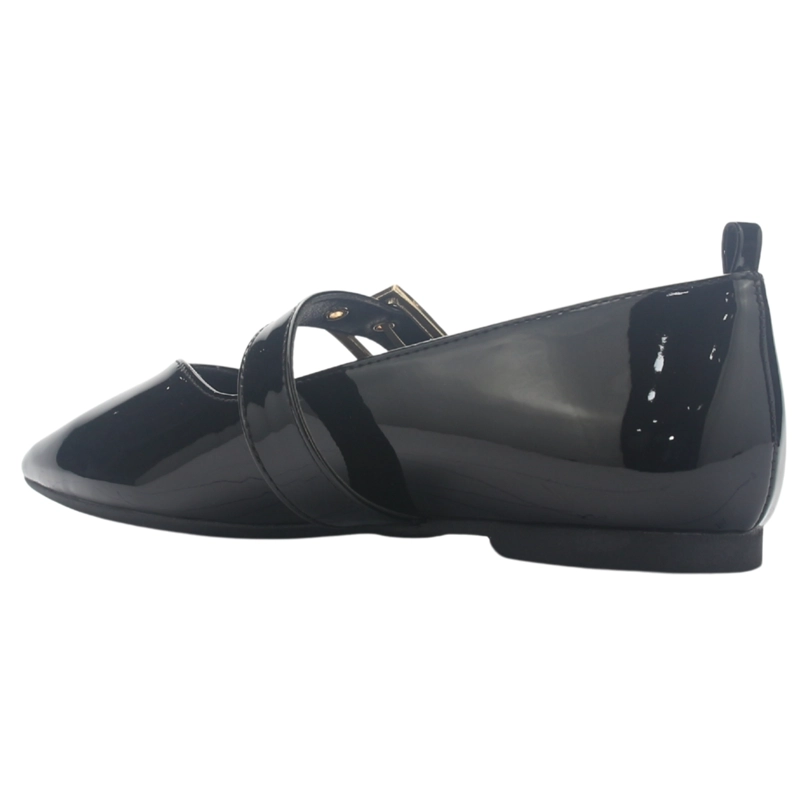 BALLERINA MUJER  CHALADA MARIS-9 NEGRO CASUAL - 4