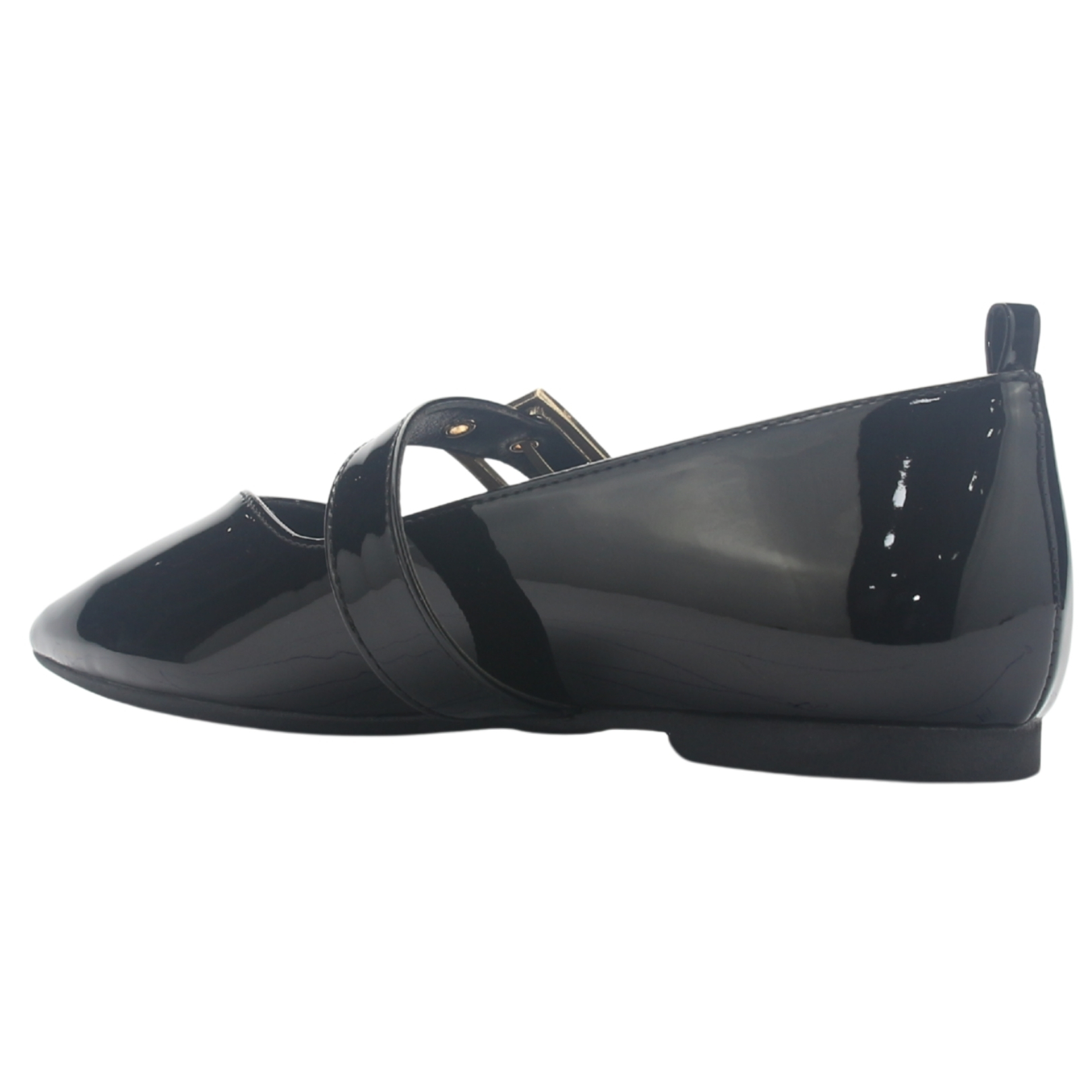BALLERINA MUJER CHALADA MARIS-9 NEGRO CASUAL - 4