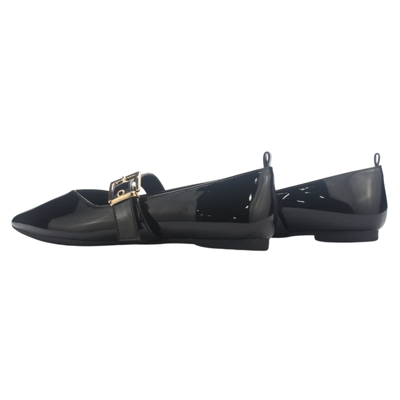 BALLERINA MUJER  CHALADA MARIS-9 NEGRO CASUAL - 6