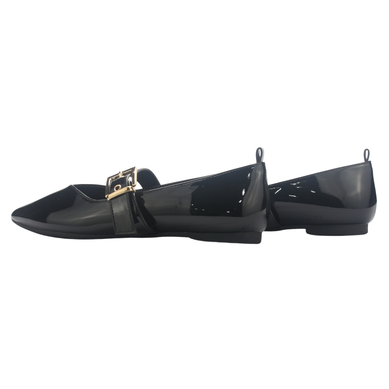 BALLERINA MUJER CHALADA MARIS-9 NEGRO CASUAL - 6