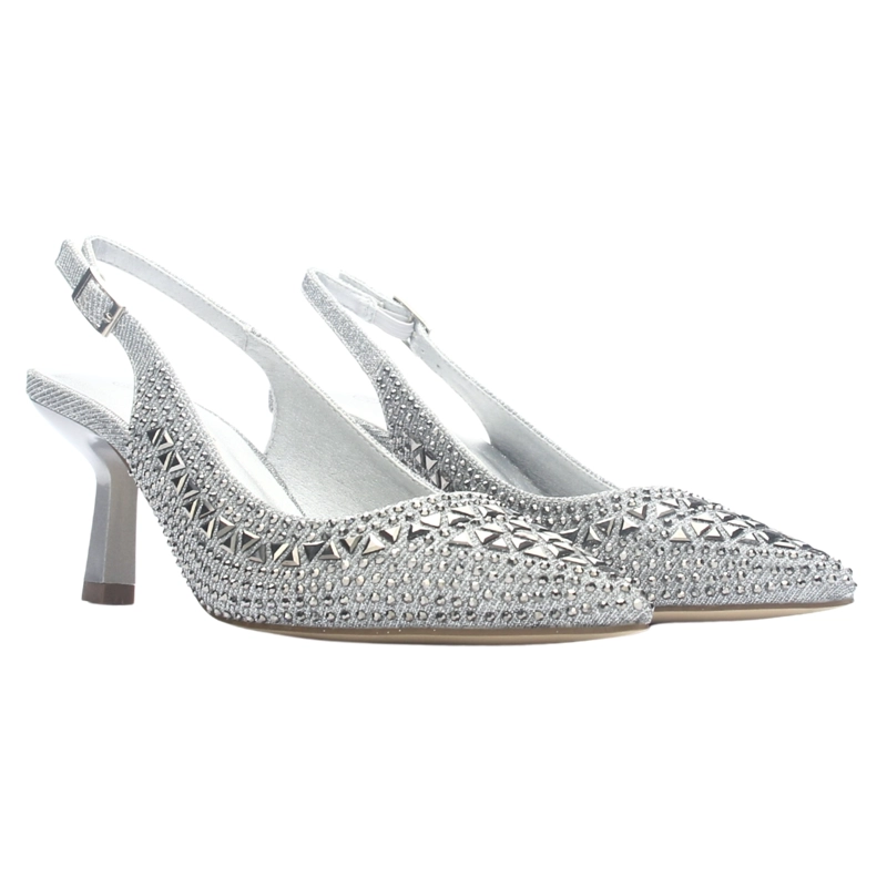 ZAPATO MUJER CHALADA HOT-70 PLATEADO OSCURO CASUAL - 5