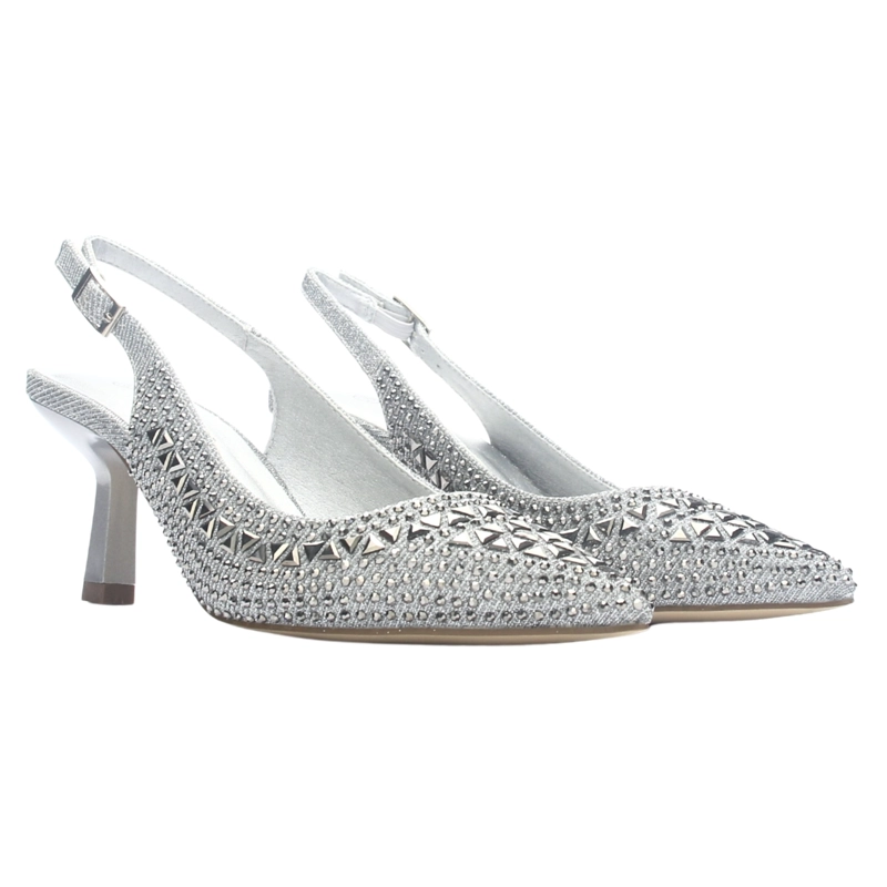 ZAPATO MUJER CHALADA HOT-70 PLATEADO OSCURO CASUAL - 5