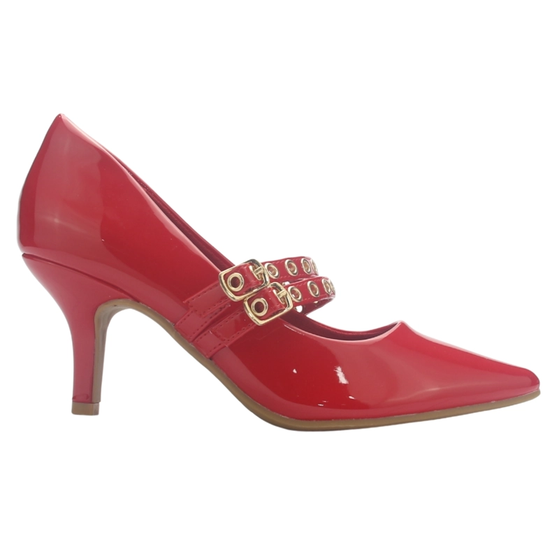 ZAPATO ROJO MUJER CASUAL CHALADA REGENT - 1