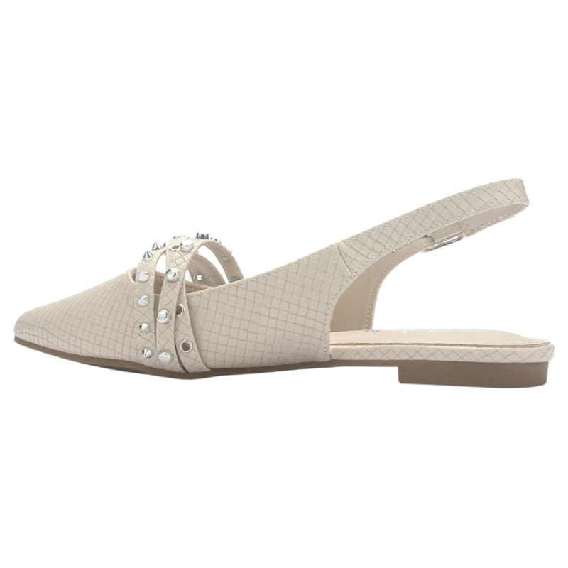 BALLERINA MUJER  CHALADA MARIS-8 BEIGE CASUAL - 4