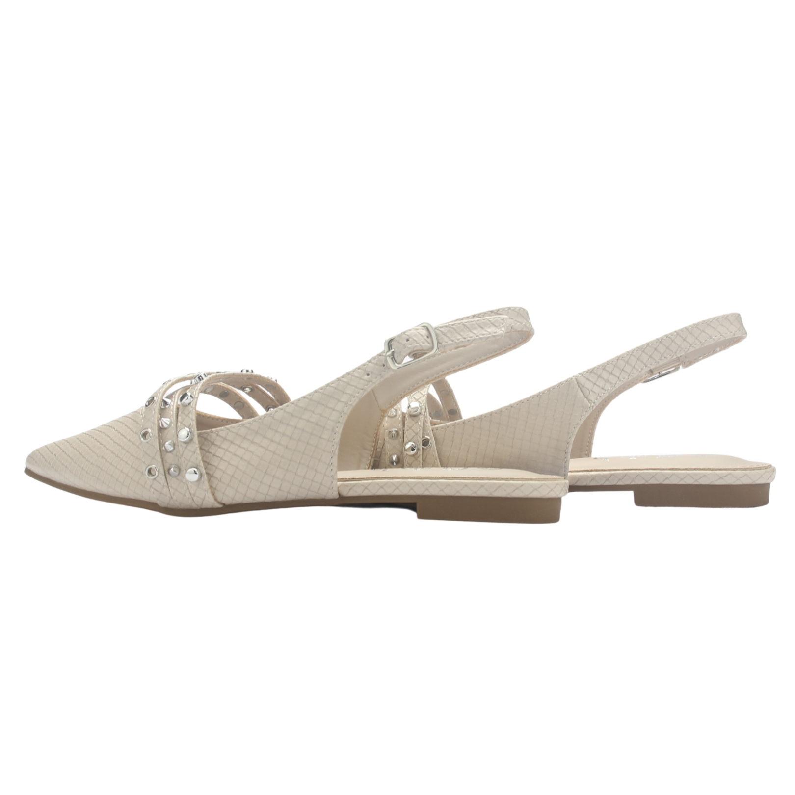 BALLERINA MUJER  CHALADA MARIS-8 BEIGE CASUAL - 6