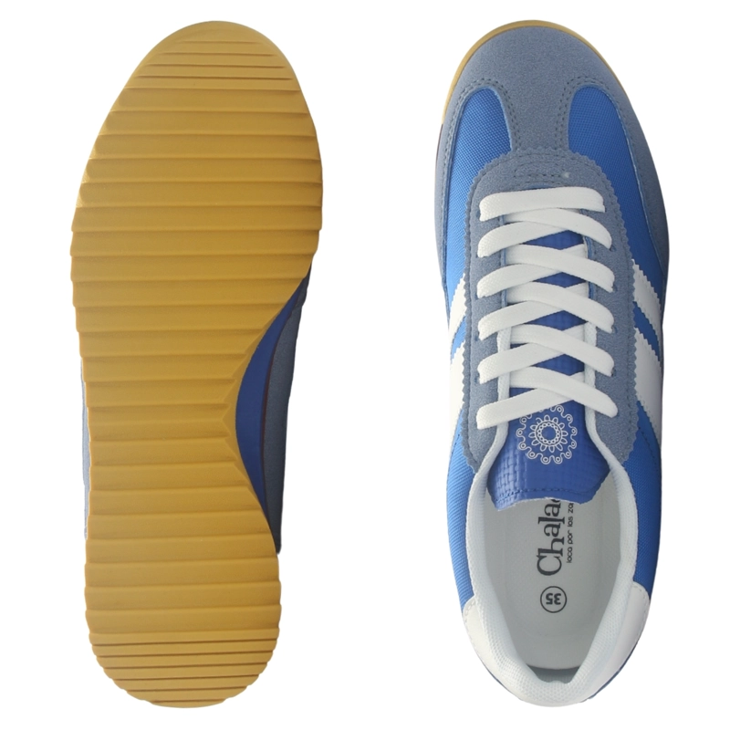 ZAPATILLA MUJER URBANO AZUL CHALADA VITI-2 - 7