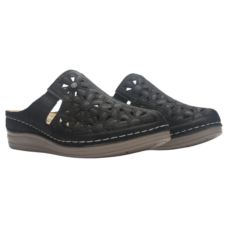 SANDALIA MUJER CHALADA MUSA-5 NEGRO CASUAL - 5
