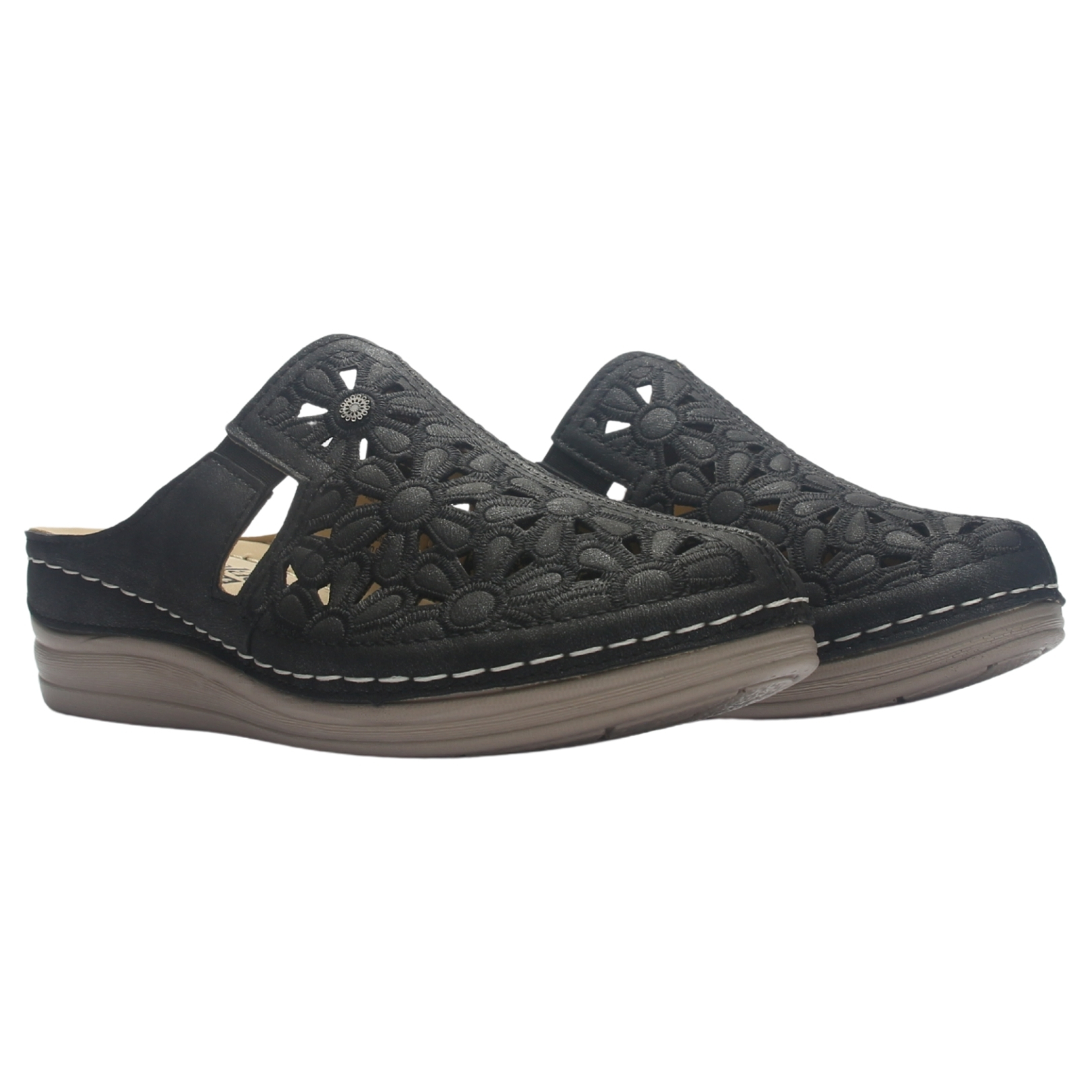SANDALIA MUJER CHALADA MUSA-5 NEGRO CASUAL - 5