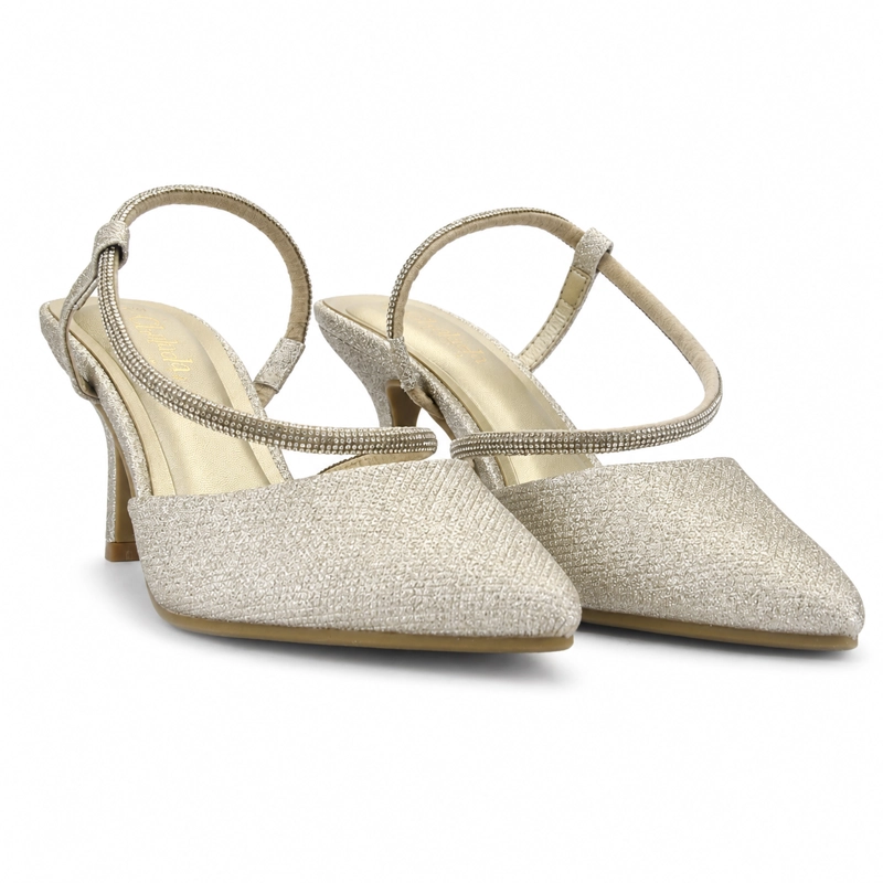 ZAPATO DORADO MUJER CASUAL CHALADA REGENT - 5