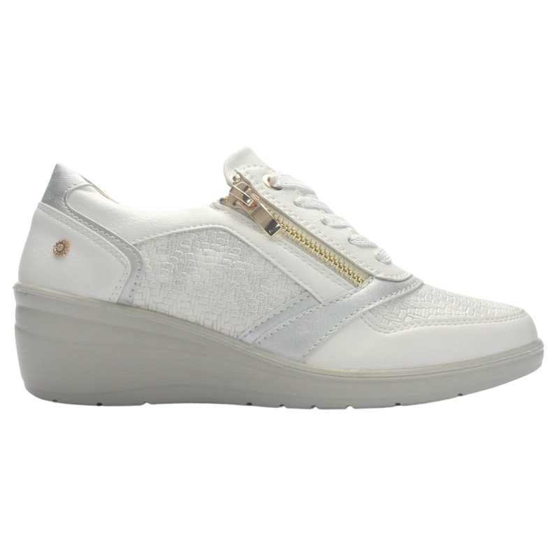ZAPATILLA MUJER CHALADA DEZA-4 BLANCO URBANO - 1