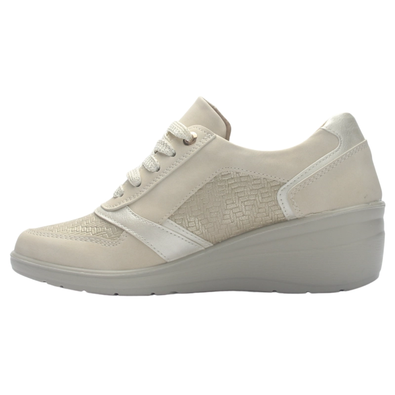 ZAPATILLA MUJER CHALADA DEZA-4 BEIGE URBANO - 2