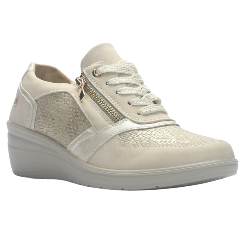 ZAPATILLA MUJER CHALADA DEZA-4 BEIGE URBANO - 3