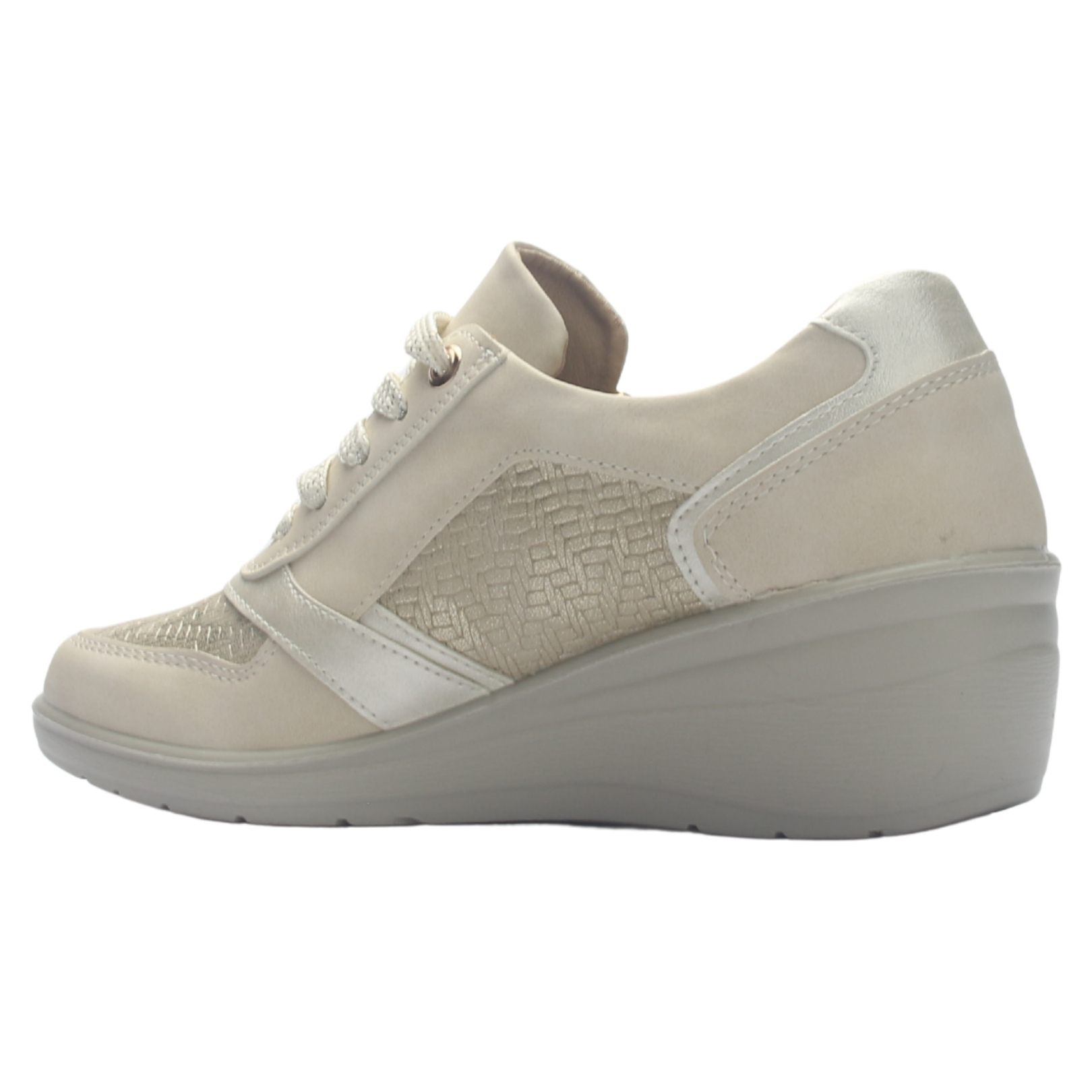 ZAPATILLA MUJER CHALADA DEZA-4 BEIGE URBANO - 4