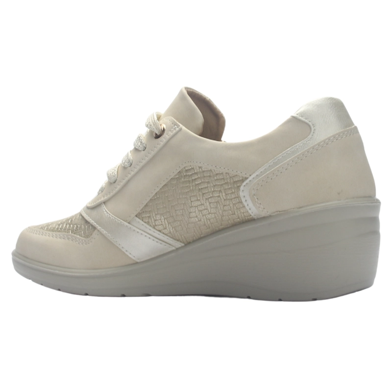 ZAPATILLA MUJER CHALADA DEZA-4 BEIGE URBANO - 4