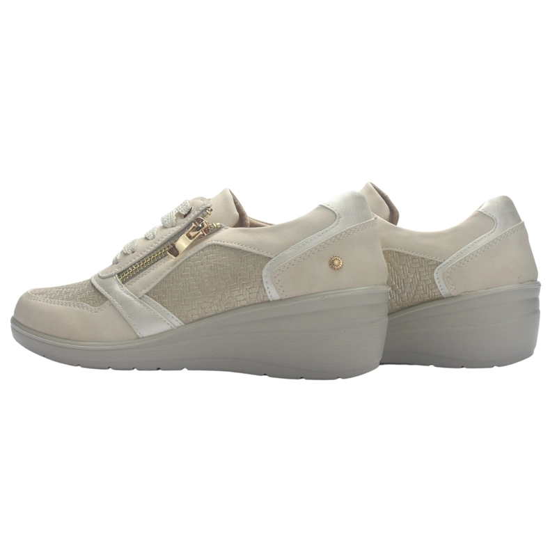 ZAPATILLA MUJER CHALADA DEZA-4 BEIGE URBANO - 6