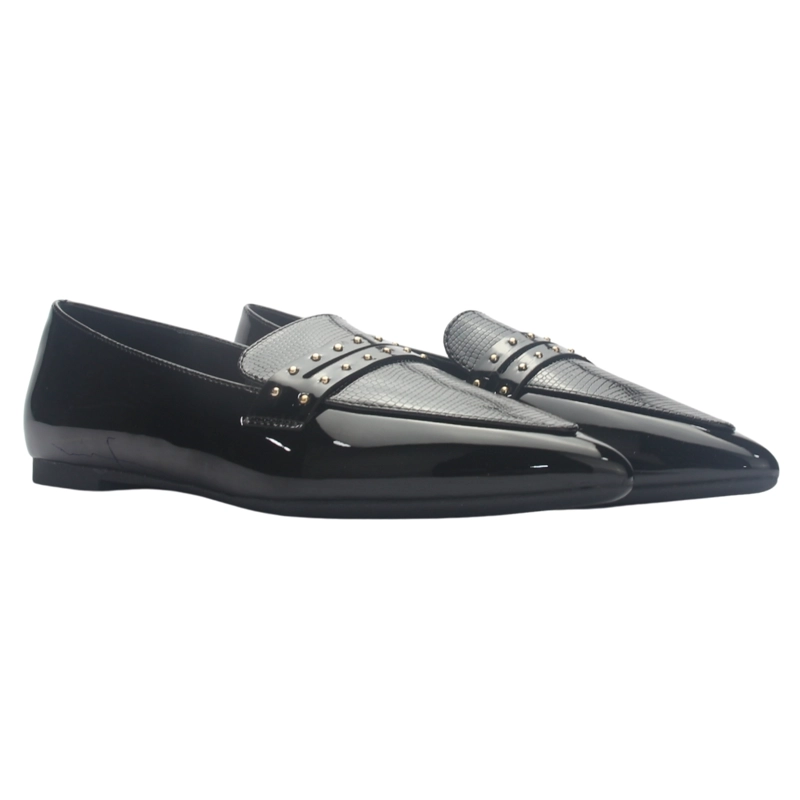 BALLERINA MUJER  CHALADA MARIS-7 NEGRO CASUAL - 5