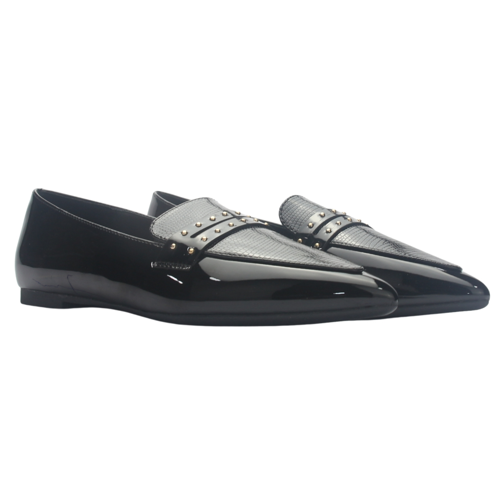 BALLERINA MUJER CHALADA MARIS-7 NEGRO CASUAL - 5