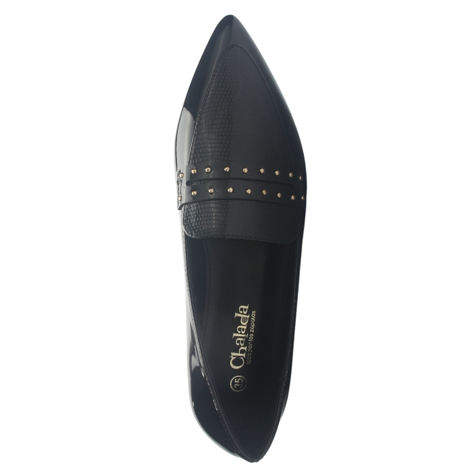 BALLERINA MUJER CHALADA MARIS-7 NEGRO CASUAL - 7