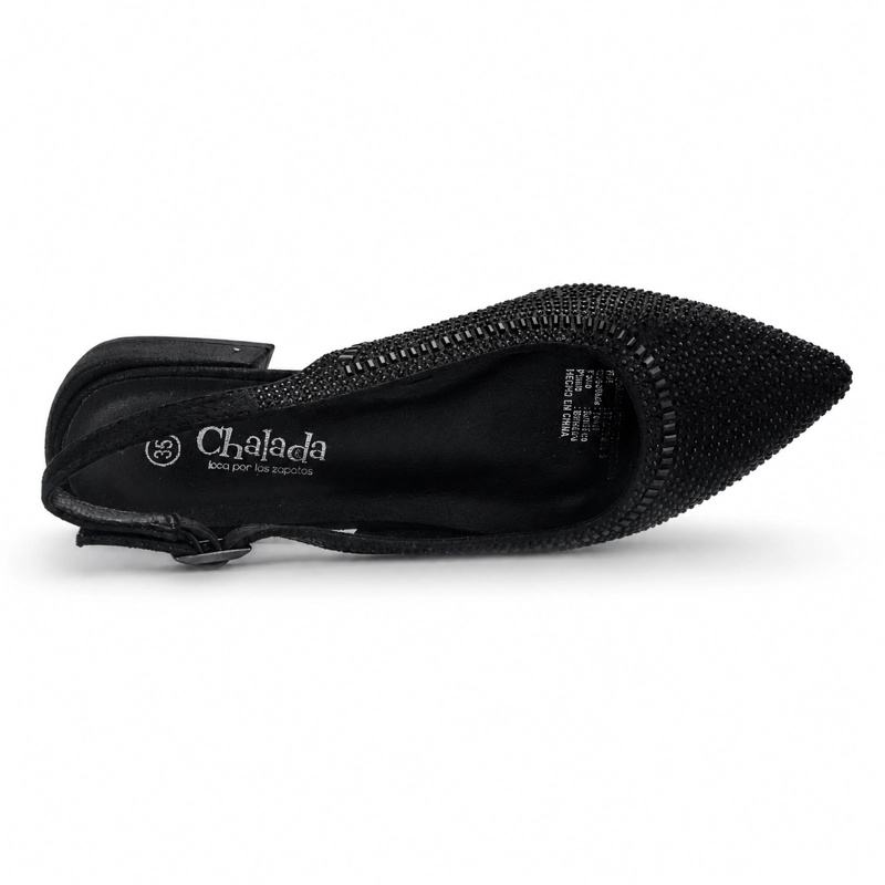 BALLERINA NEGRO MUJER CASUAL CHALADA DIRI - 5