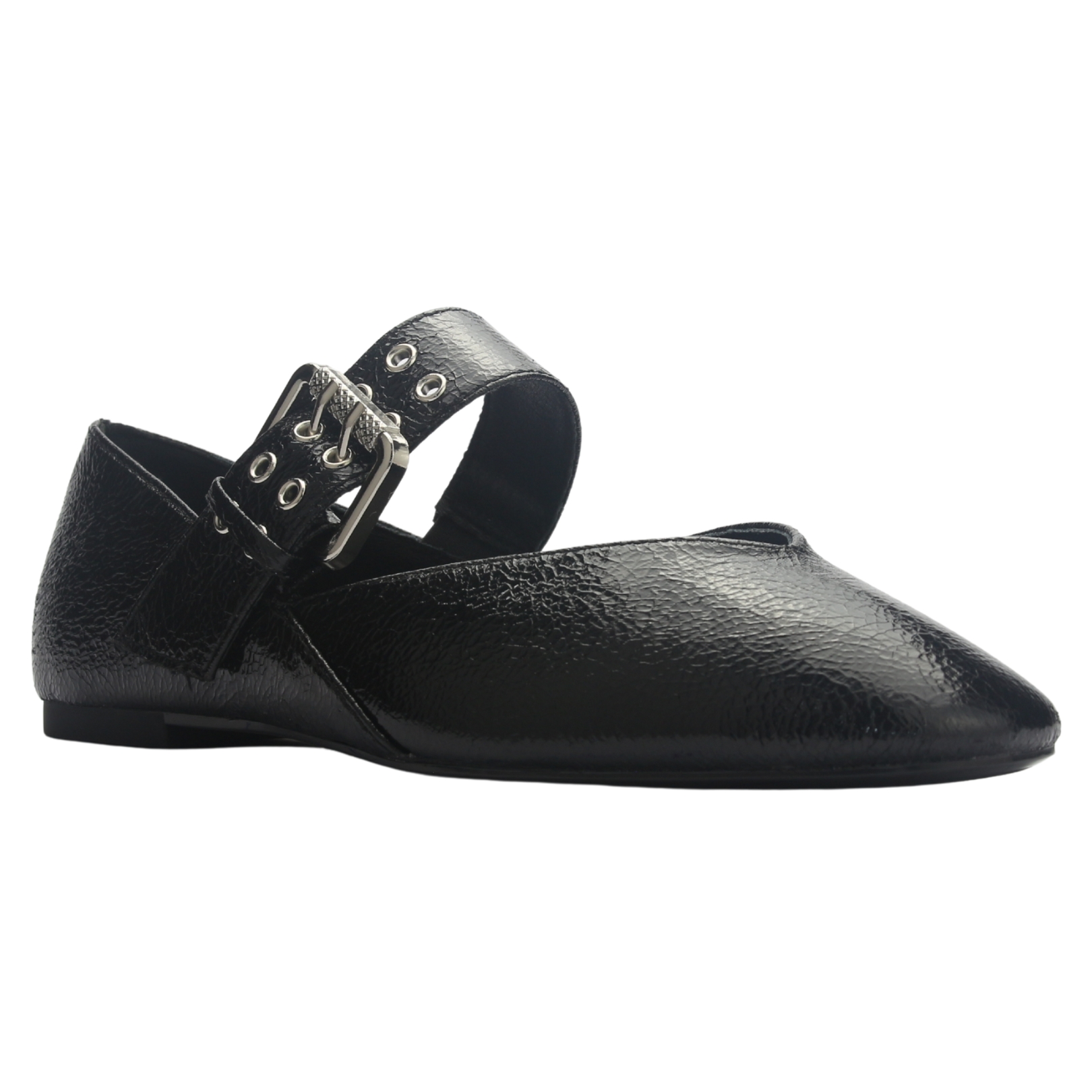 BALLERINA MUJER  CHALADA CORSA-20 NEGRO CASUAL - 3