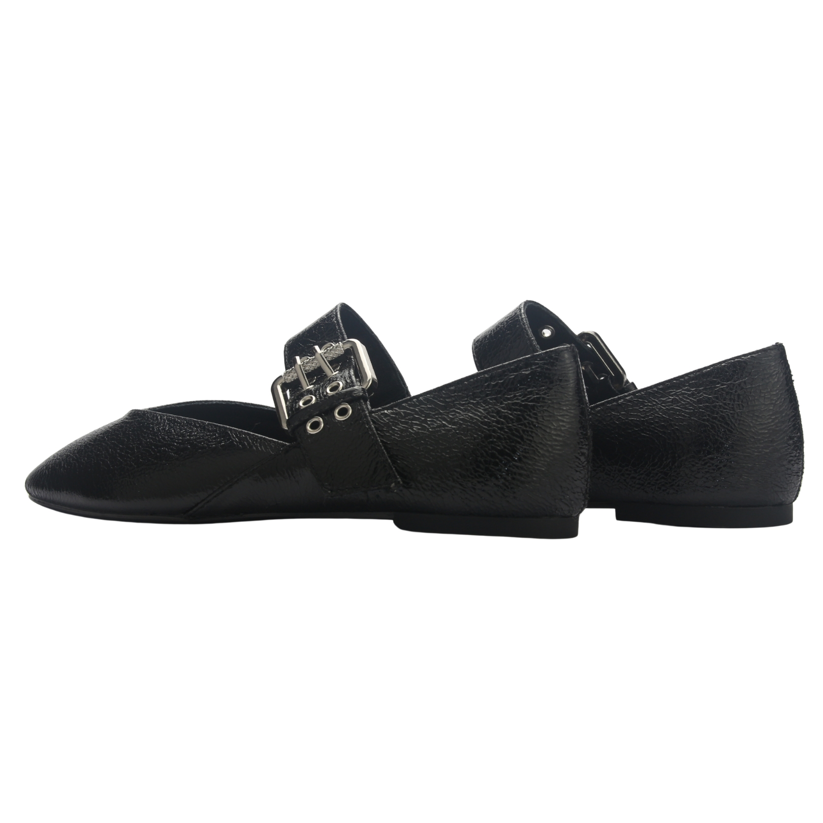 BALLERINA MUJER  CHALADA CORSA-20 NEGRO CASUAL - 6