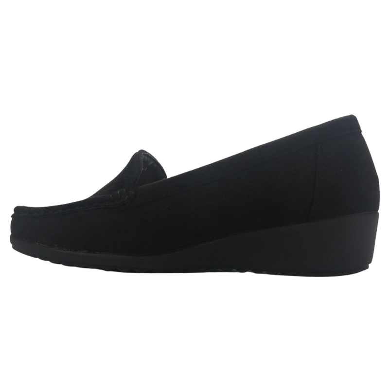 MOCASIN MUJER CHALADA MALU-4 NEGRO CASUAL - 2