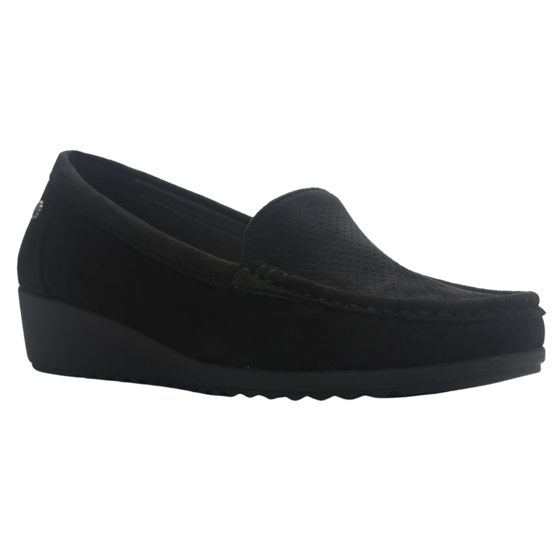 MOCASIN MUJER CHALADA MALU-4 NEGRO CASUAL - 3