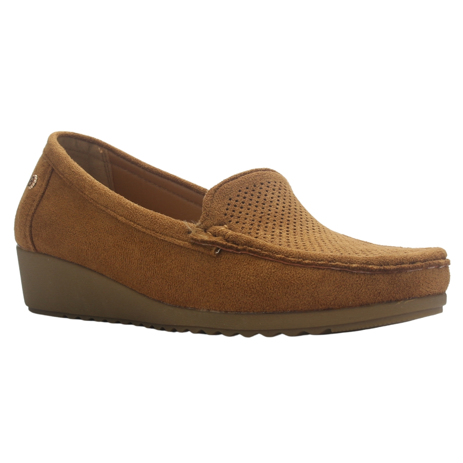 MOCASIN MUJER CHALADA MALU-4 CAMEL CASUAL - 3