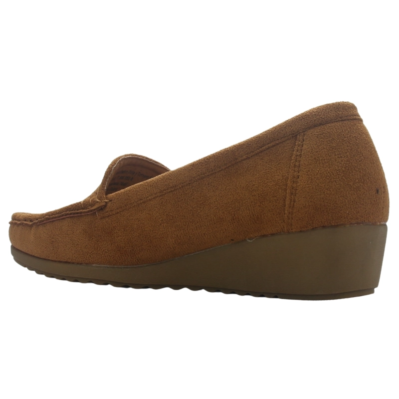 MOCASIN MUJER CHALADA MALU-4 CAMEL CASUAL - 4