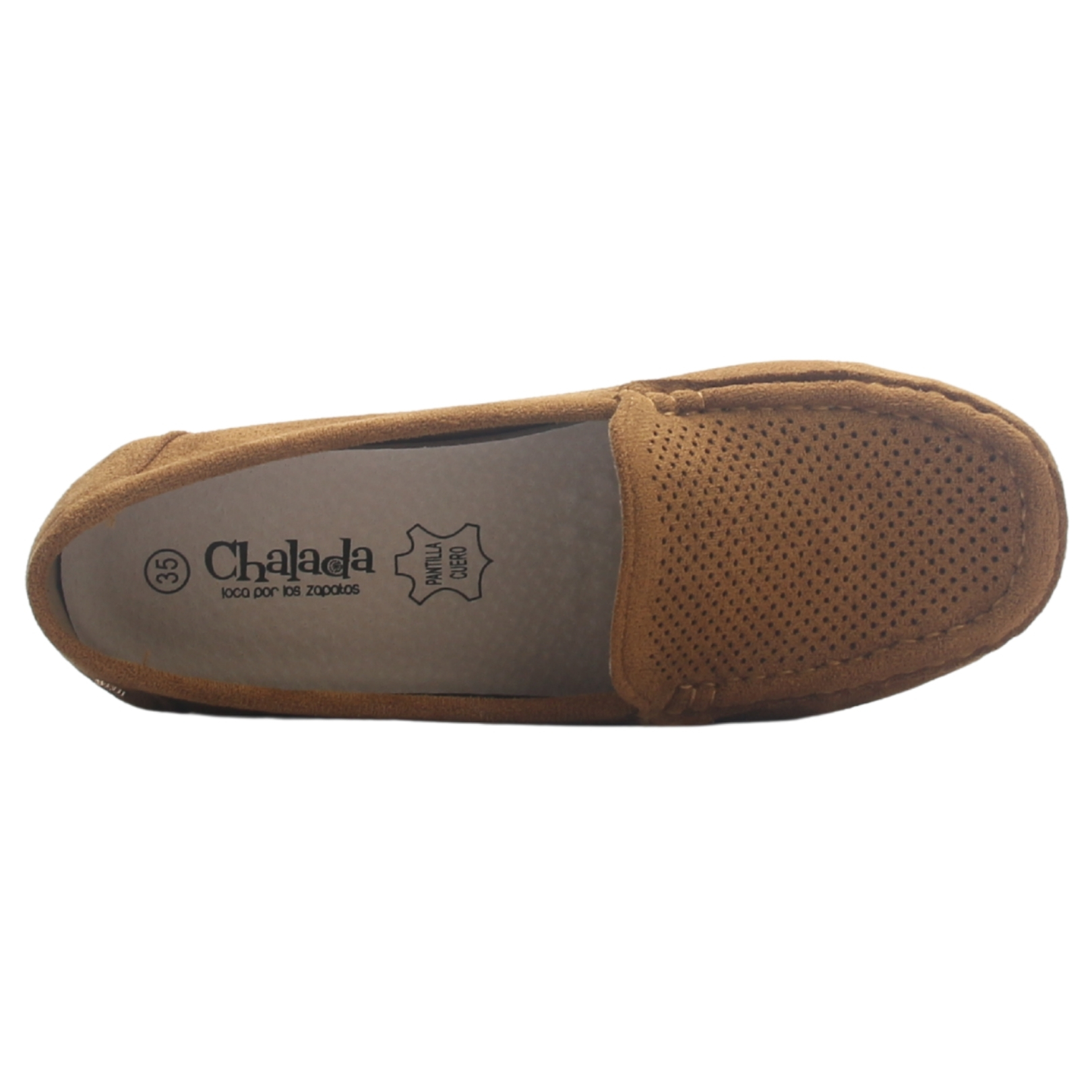 MOCASIN MUJER CHALADA MALU-4 CAMEL CASUAL - 7