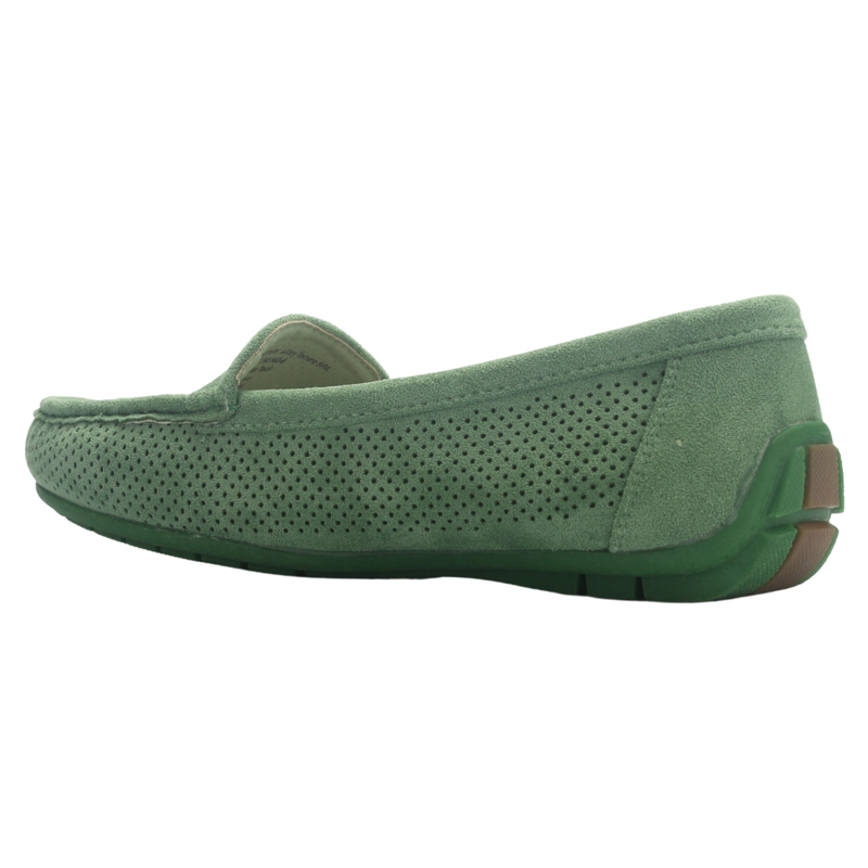 MOCASIN MUJER CASUAL VERDE CHALADA NAUTICO-2 - 4