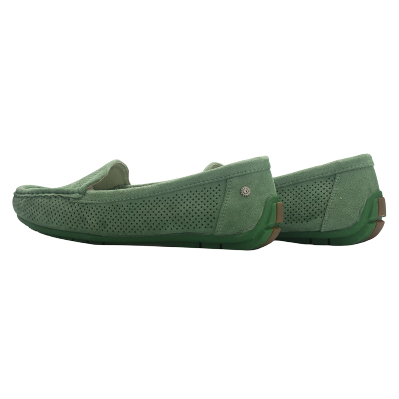 MOCASIN MUJER CASUAL VERDE CHALADA NAUTICO-2 - 7