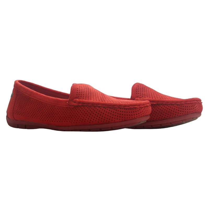 MOCASIN MUJER CASUAL ROJO CHALADA NAUTICO-2 - 6