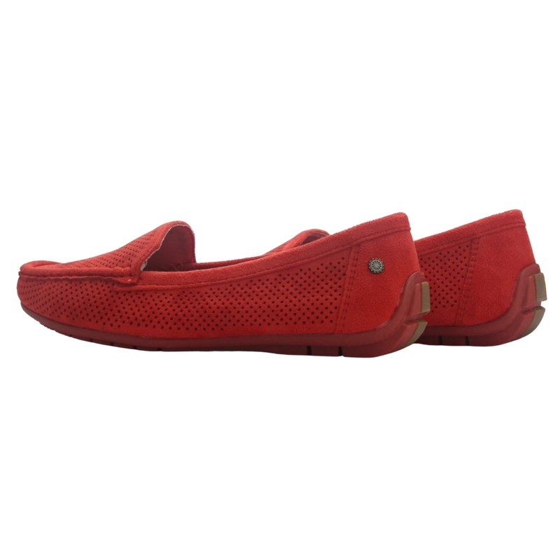 MOCASIN MUJER CASUAL ROJO CHALADA NAUTICO-2 - 7