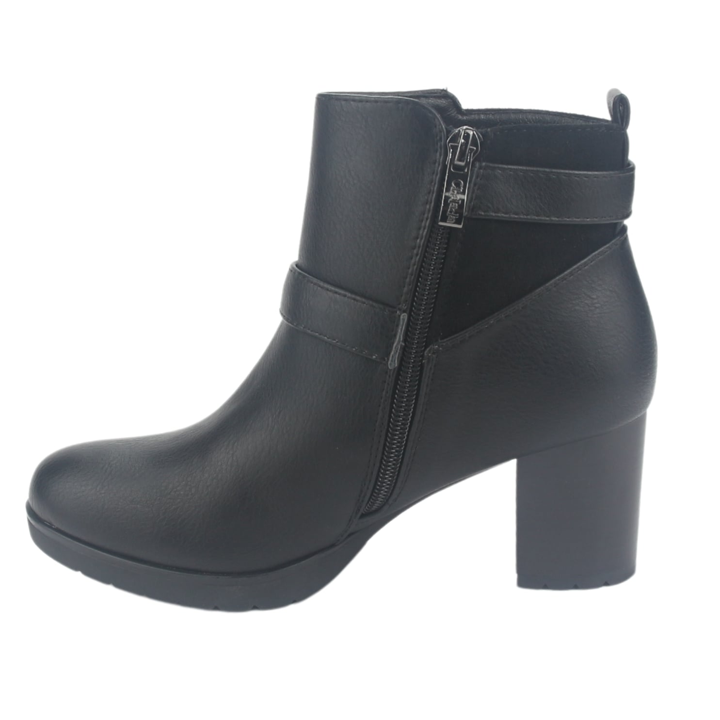 BOTIN CHALADA MUJER LELIA-1 NEGRO CASUAL - 2