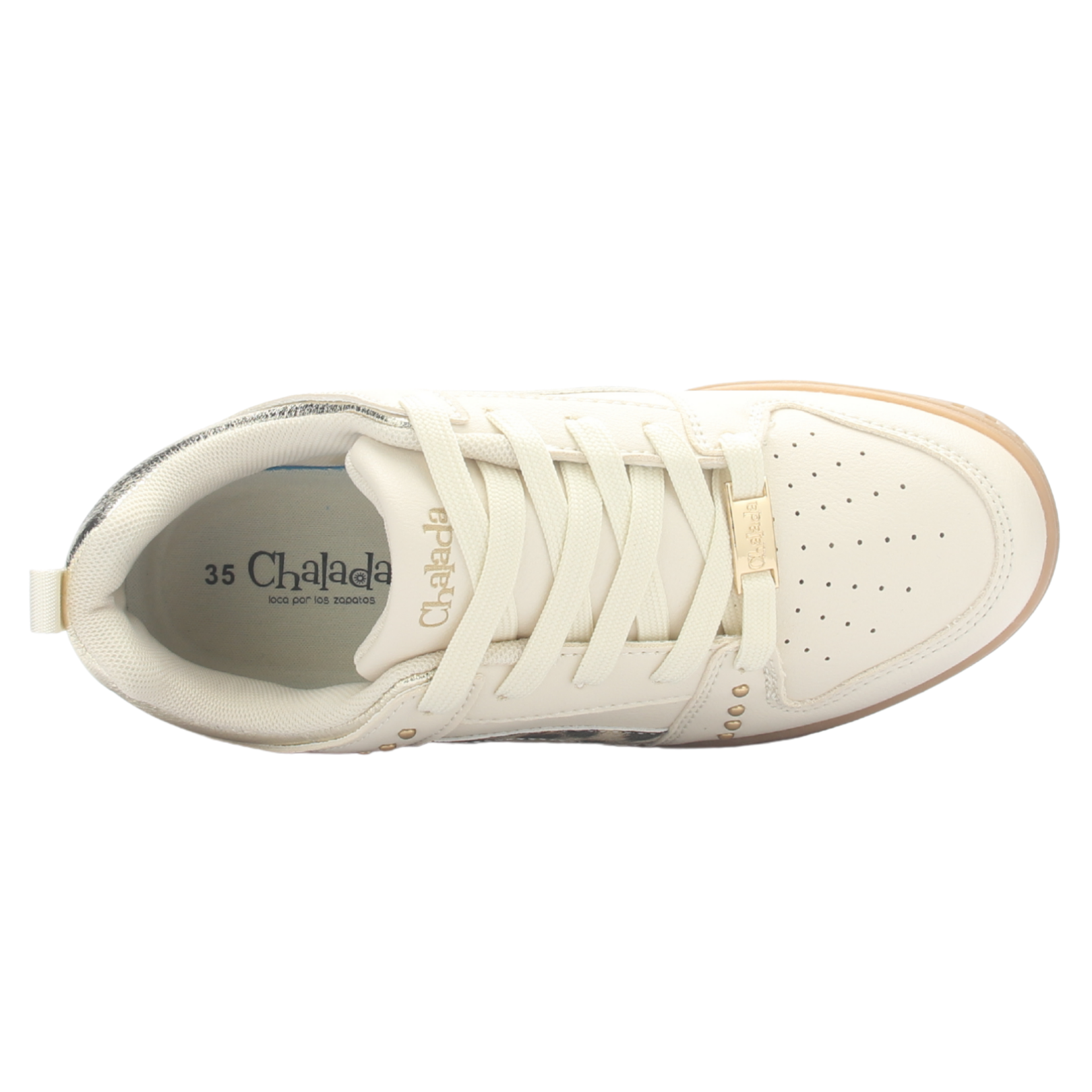 ZAPATILLA MUJER CHALADA TROYA-5 BEIGE URBANO - 5