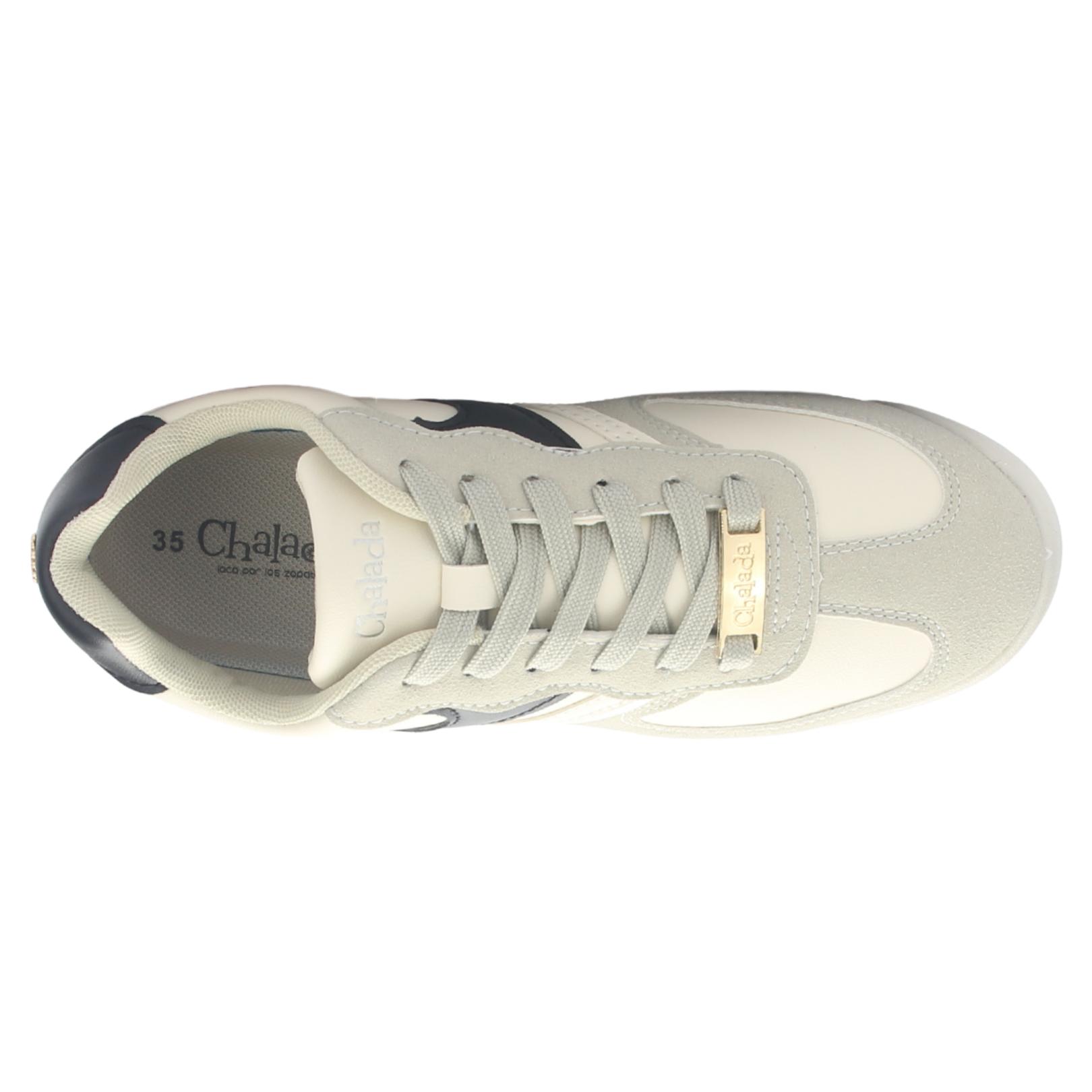 ZAPATILLA MUJER CHALADA NIVA-1 BEIGE URBANO - 5