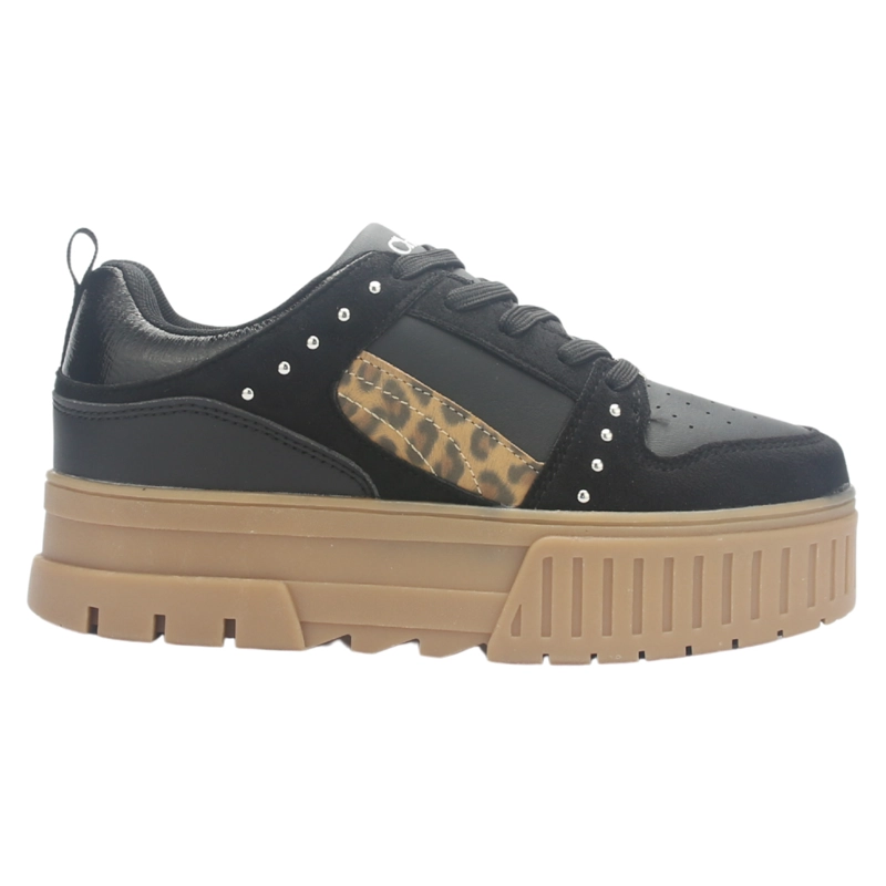 ZAPATILLA MUJER CHALADA TROYA-5 NEGRO URBANO - 1