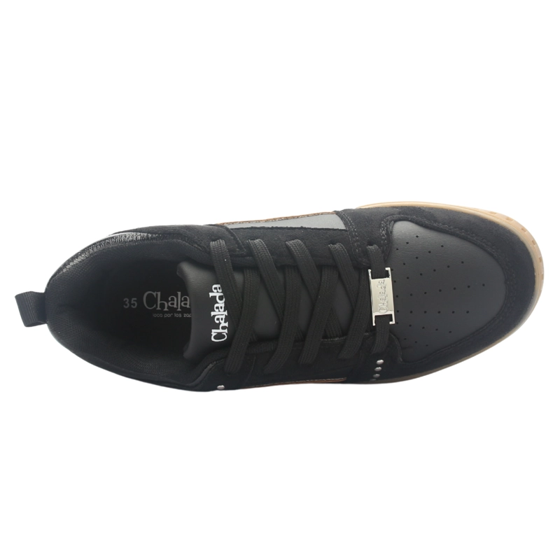 ZAPATILLA MUJER CHALADA TROYA-5 NEGRO URBANO - 5