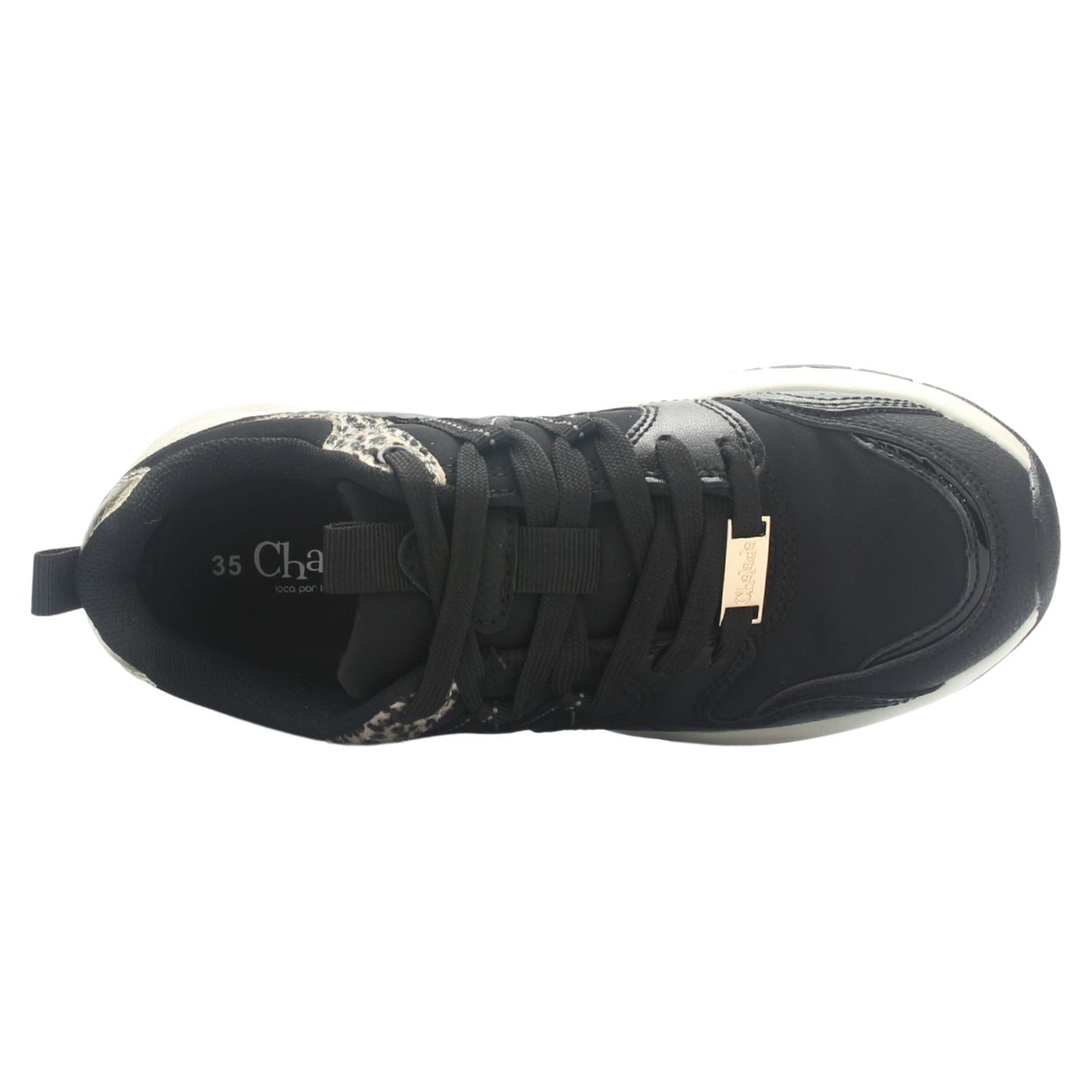 ZAPATILLA MUJER CHALADA GLASGOW-1 NEGRO URBANO - 5