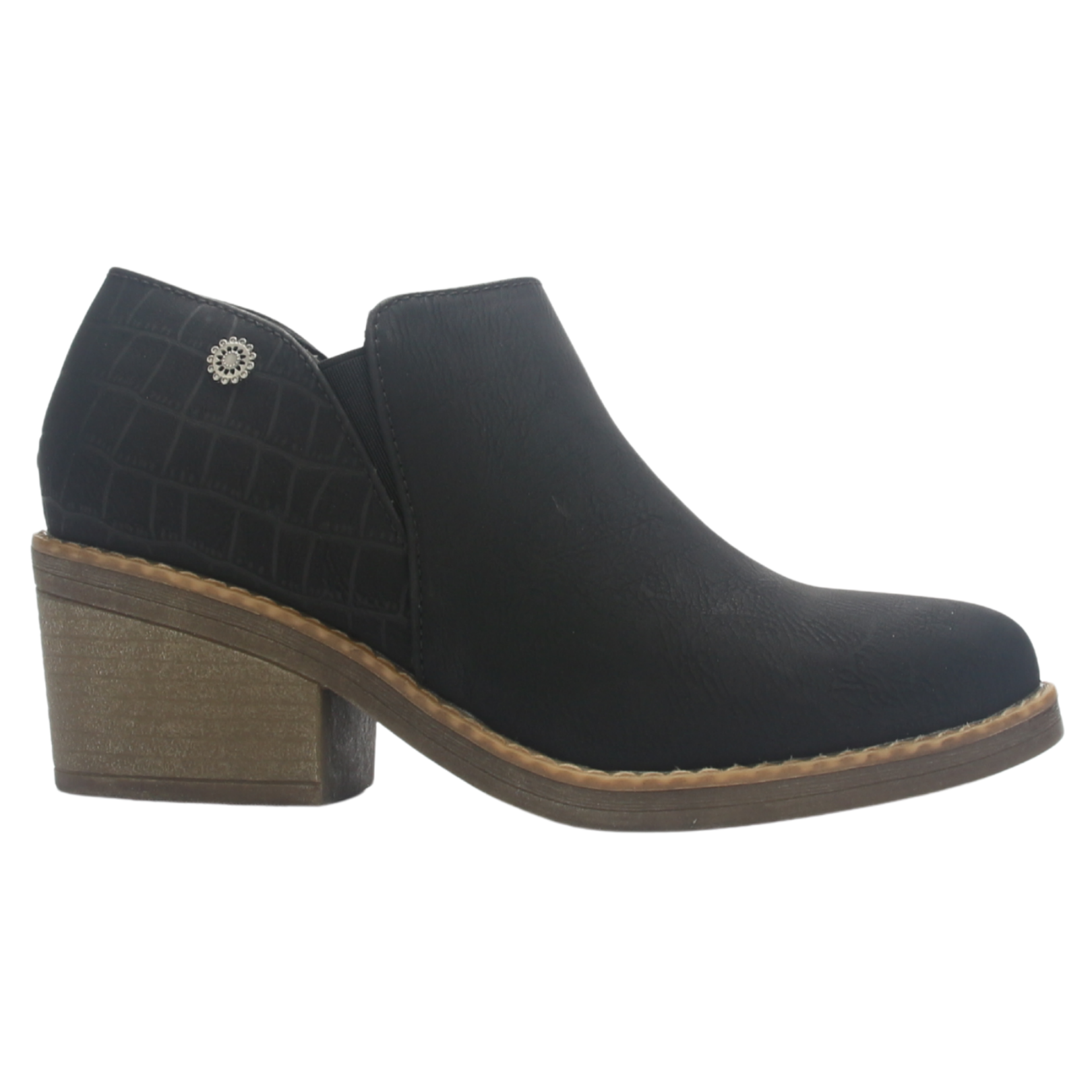 BOTIN MUJER CHALADA CAMP-51 NEGRO CASUAL - 1