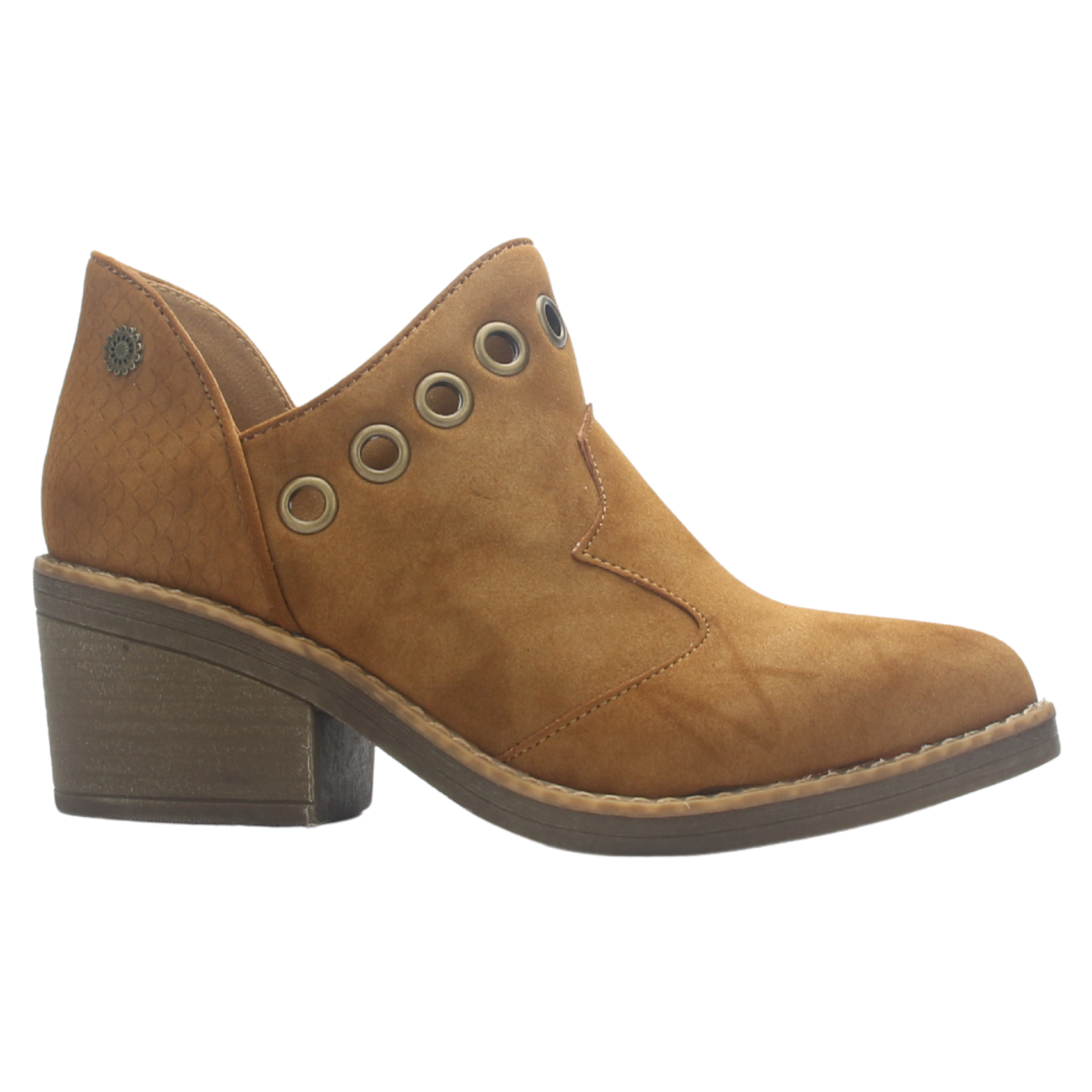 BOTIN MUJER CHALADA CAMP-15 TOSTADO CASUAL - 1