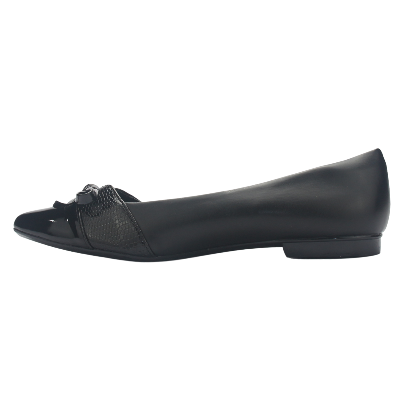 BALLERINA MUJER CHALADA MERCNEW-10 NEGRO CASUAL - 2
