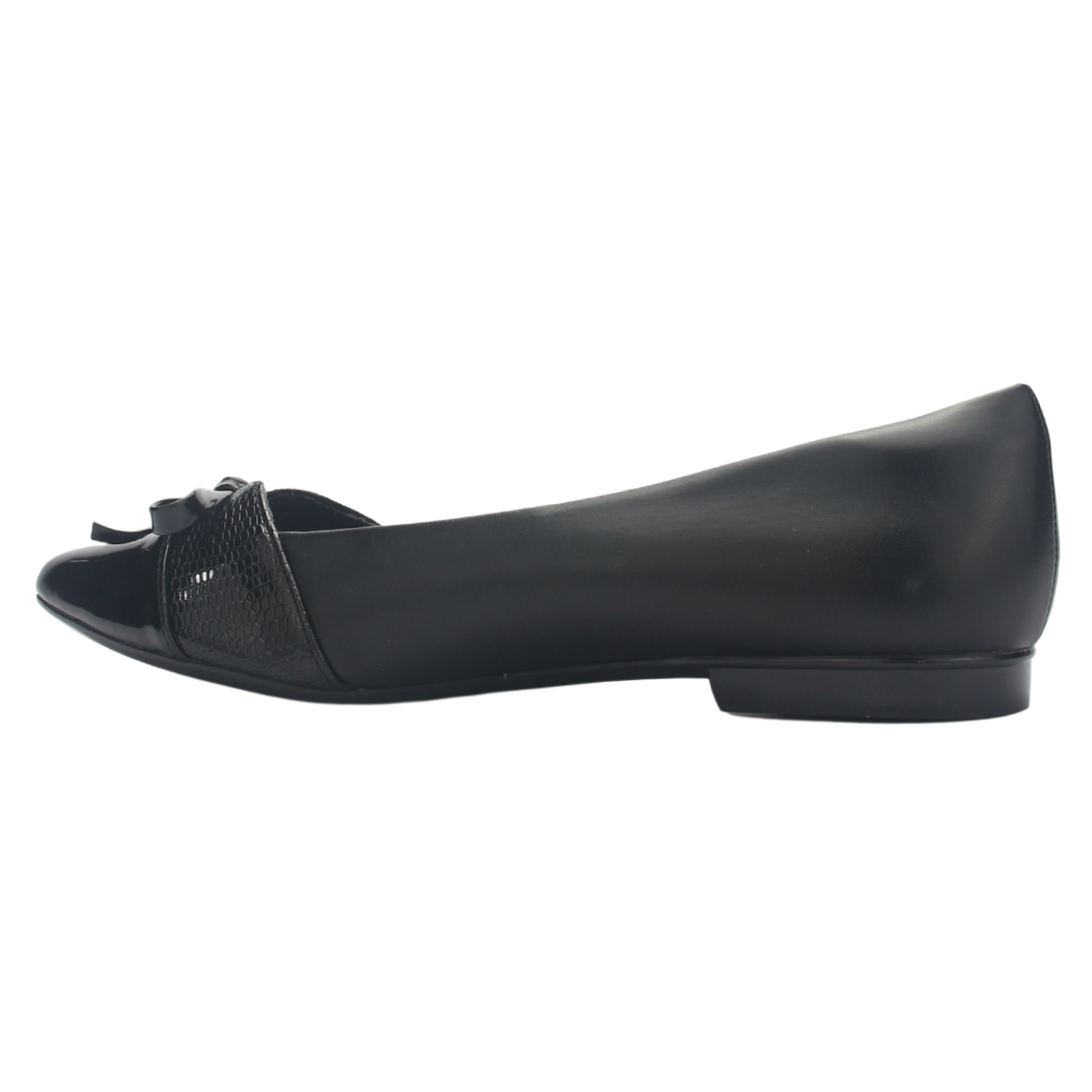 BALLERINA MUJER CHALADA MERCNEW-10 NEGRO CASUAL - 4