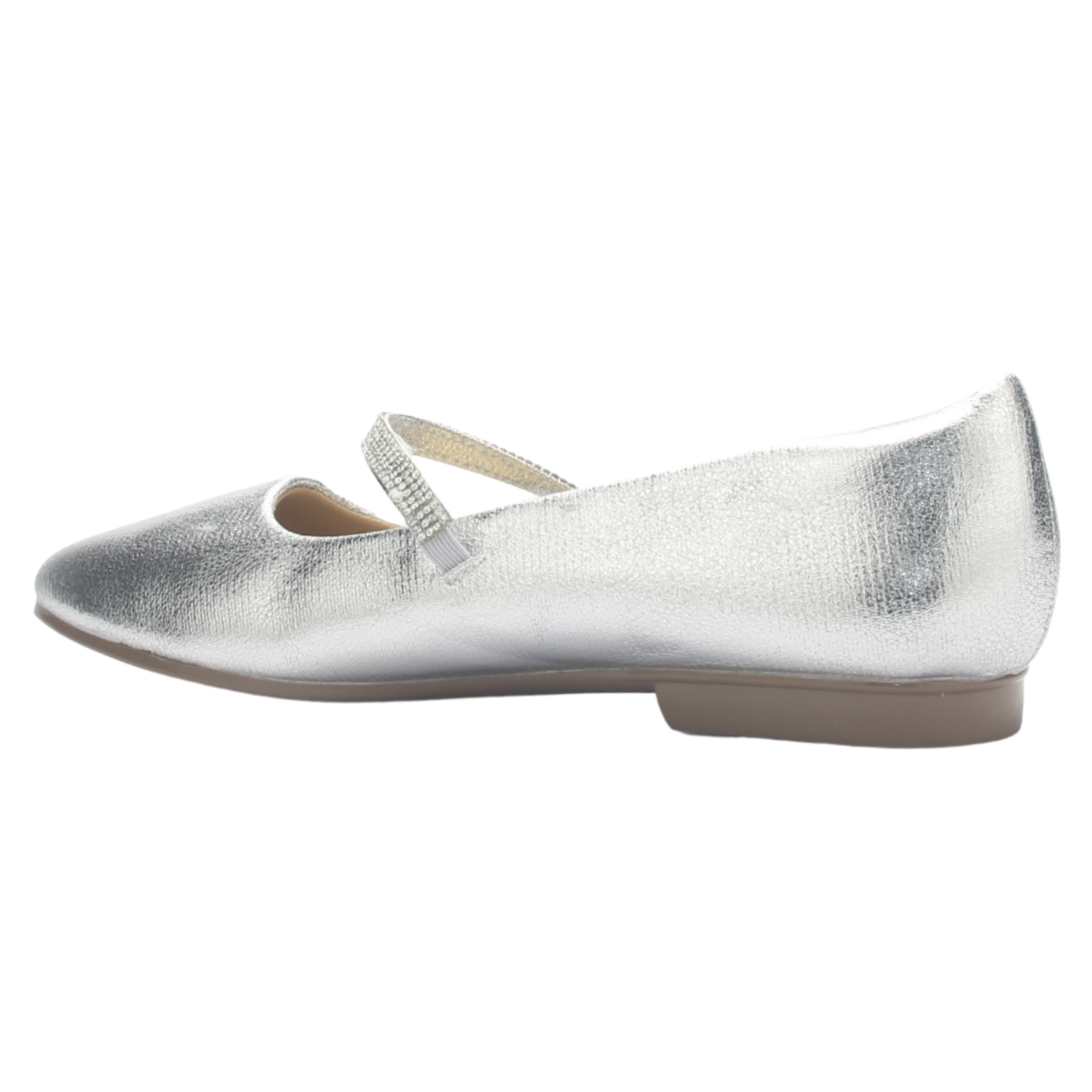 BALLERINA MUJER CHALADA NAZZER-8 PLATEADO CASUAL - 4